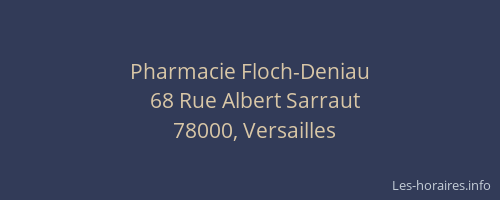 Pharmacie Floch-Deniau