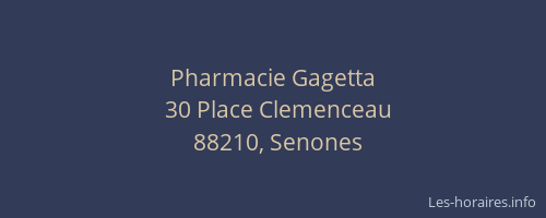 Pharmacie Gagetta