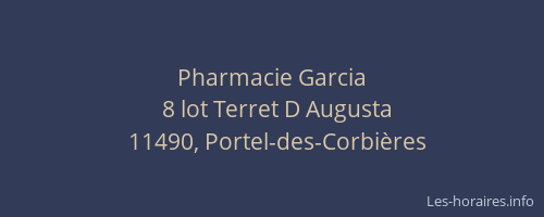 Pharmacie Garcia