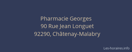 Pharmacie Georges