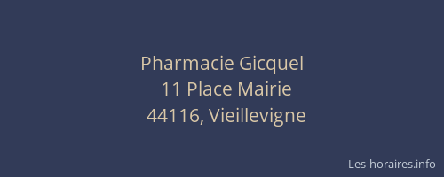 Pharmacie Gicquel