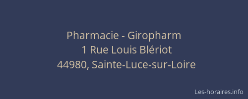 Pharmacie - Giropharm