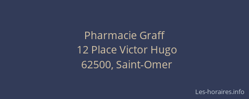 Pharmacie Graff