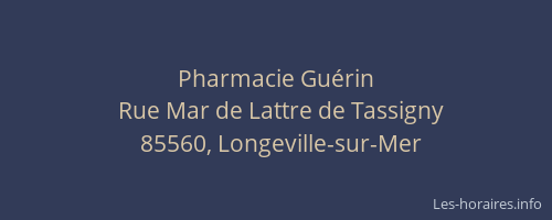 Pharmacie Guérin