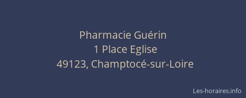 Pharmacie Guérin