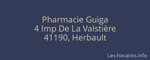 Pharmacie Guiga