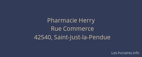 Pharmacie Herry