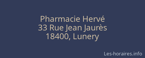 Pharmacie Hervé