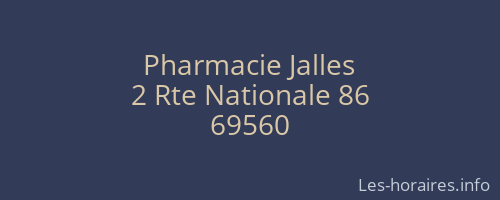 Pharmacie Jalles