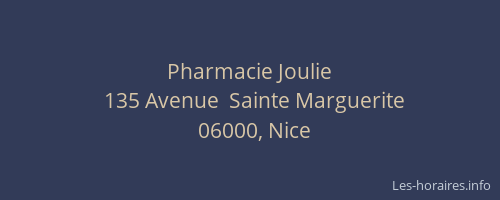 Pharmacie Joulie