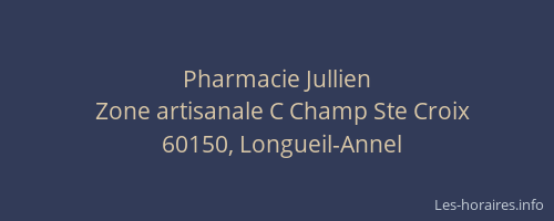 Pharmacie Jullien