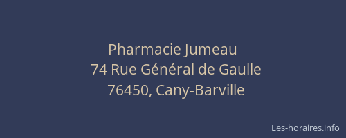 Pharmacie Jumeau