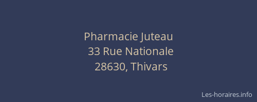 Pharmacie Juteau