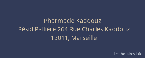 Pharmacie Kaddouz