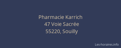 Pharmacie Karrich