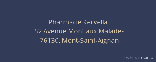 Pharmacie Kervella