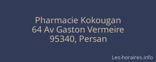 Pharmacie Kokougan