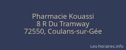 Pharmacie Kouassi