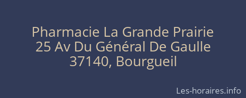 Pharmacie La Grande Prairie