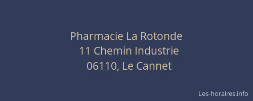Pharmacie La Rotonde