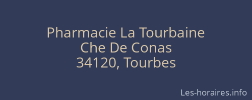 Pharmacie La Tourbaine