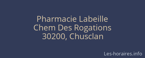 Pharmacie Labeille