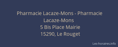 Pharmacie Lacaze-Mons - Pharmacie Lacaze-Mons