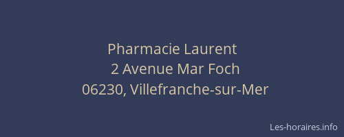 Pharmacie Laurent