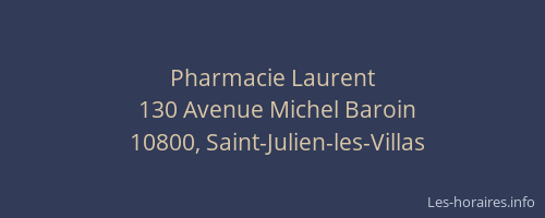 Pharmacie Laurent