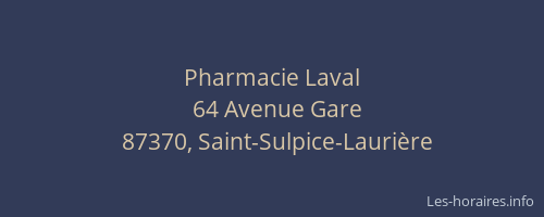 Pharmacie Laval