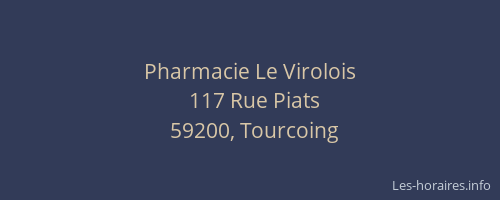 Pharmacie Le Virolois