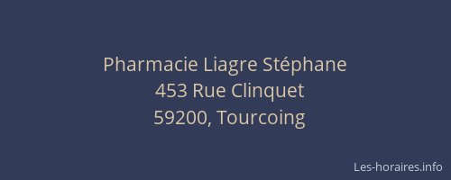 Pharmacie Liagre Stéphane