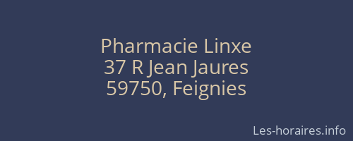 Pharmacie Linxe