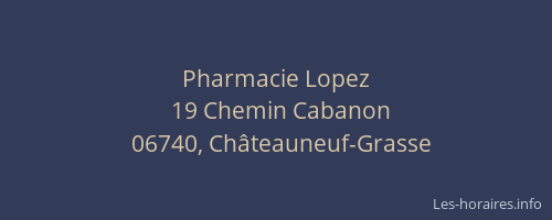 Pharmacie Lopez