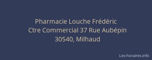 Pharmacie Louche Frédéric