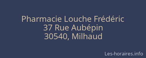 Pharmacie Louche Frédéric