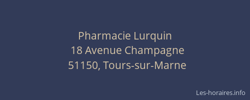 Pharmacie Lurquin
