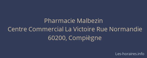 Pharmacie Malbezin