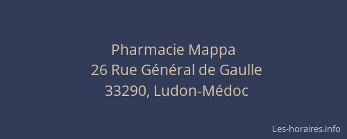 Pharmacie Mappa