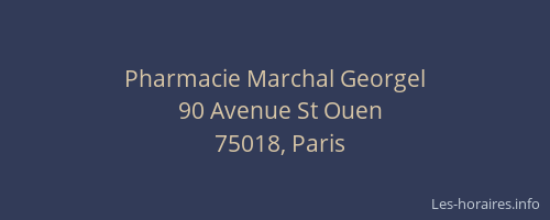 Pharmacie Marchal Georgel