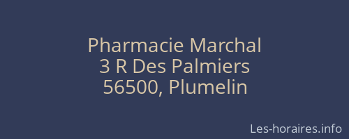 Pharmacie Marchal