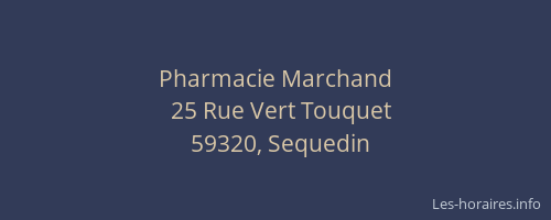 Pharmacie Marchand