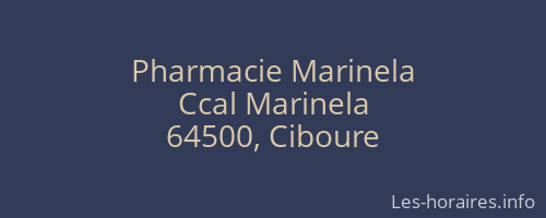 Pharmacie Marinela