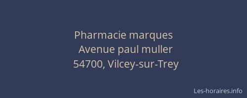 Pharmacie marques