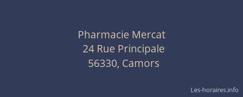 Pharmacie Mercat