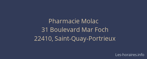 Pharmacie Molac