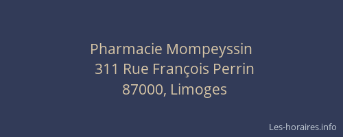 Pharmacie Mompeyssin