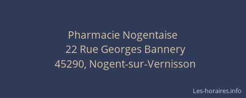 Pharmacie Nogentaise