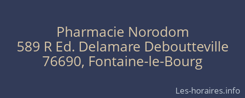 Pharmacie Norodom