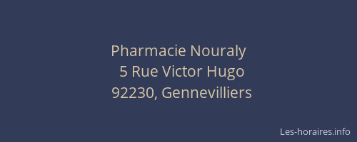 Pharmacie Nouraly